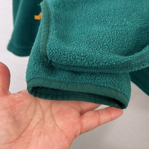 L.L. Bean Hunter Green Misses Sweater Fleece Full-Zip Jacket Size 2X - Picture 4 of 8